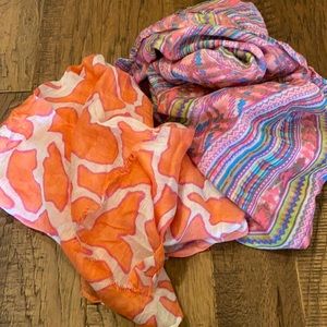 BUNDLE of Light Weight Colorful Scarves